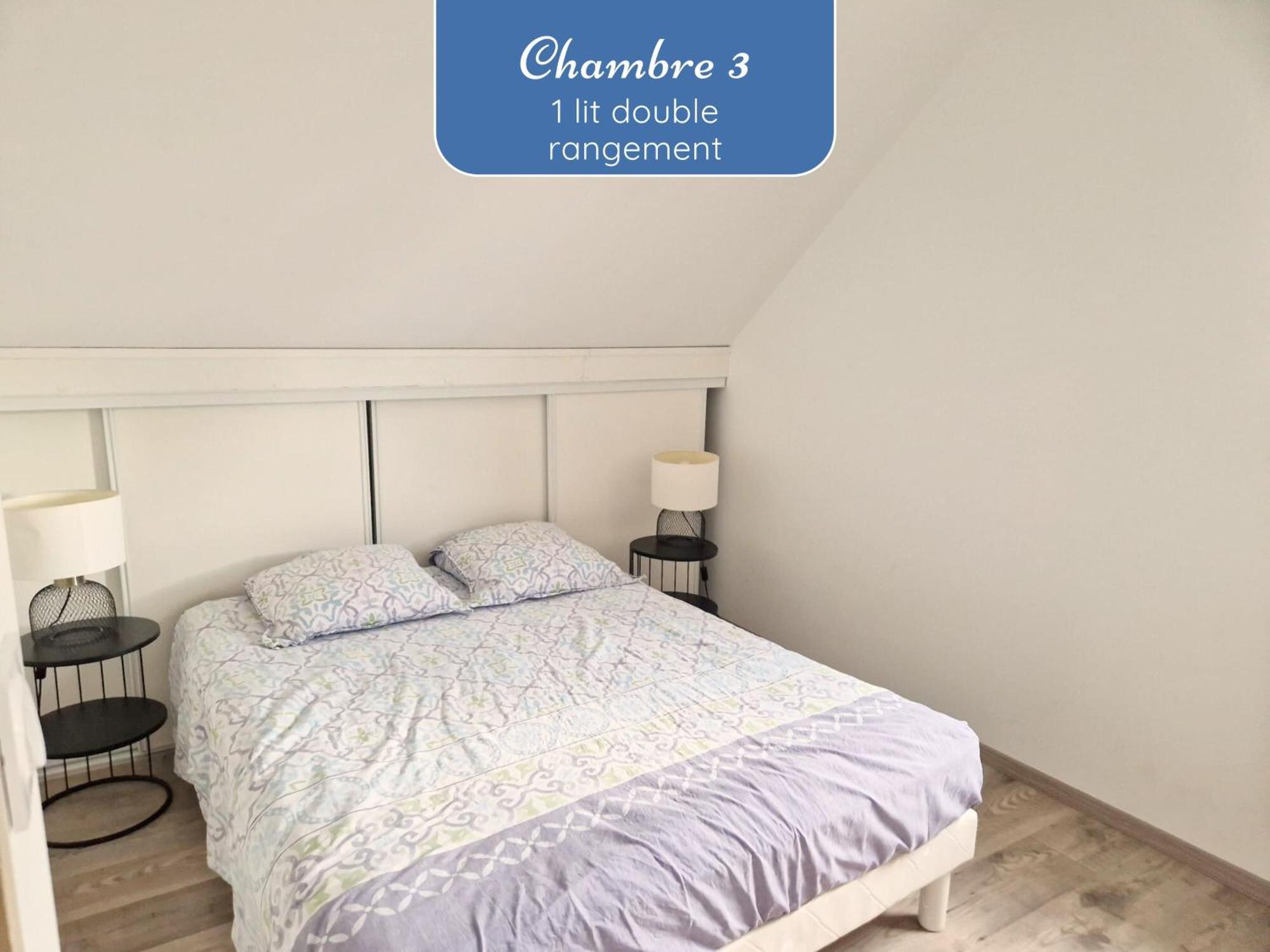Sherman & Willy Jeep - 2 Maisons De Vacances, 4Min A Pied De La Plage - Parking Prive - Wifi Gratuit - Terrasse - Calme Saint-Côme-de-Fresné Quarto foto