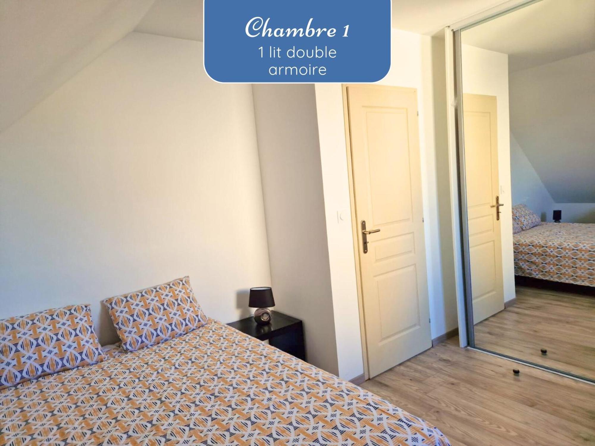 Sherman & Willy Jeep - 2 Maisons De Vacances, 4Min A Pied De La Plage - Parking Prive - Wifi Gratuit - Terrasse - Calme Saint-Côme-de-Fresné Quarto foto