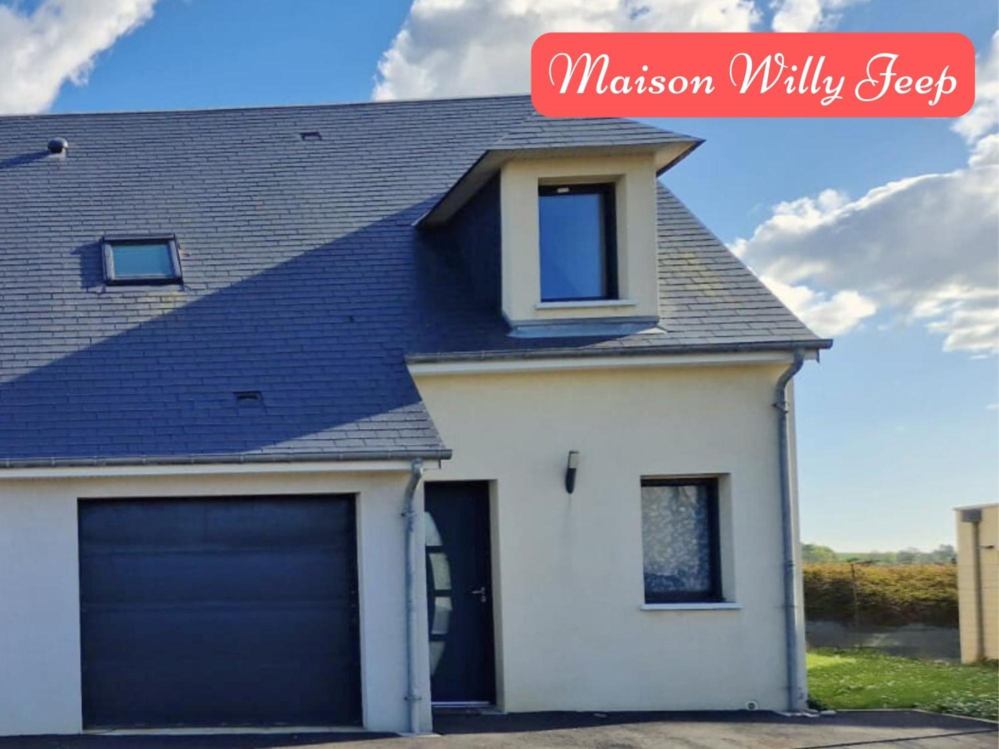 Sherman & Willy Jeep - 2 Maisons De Vacances, 4Min A Pied De La Plage - Parking Prive - Wifi Gratuit - Terrasse - Calme Saint-Côme-de-Fresné Quarto foto